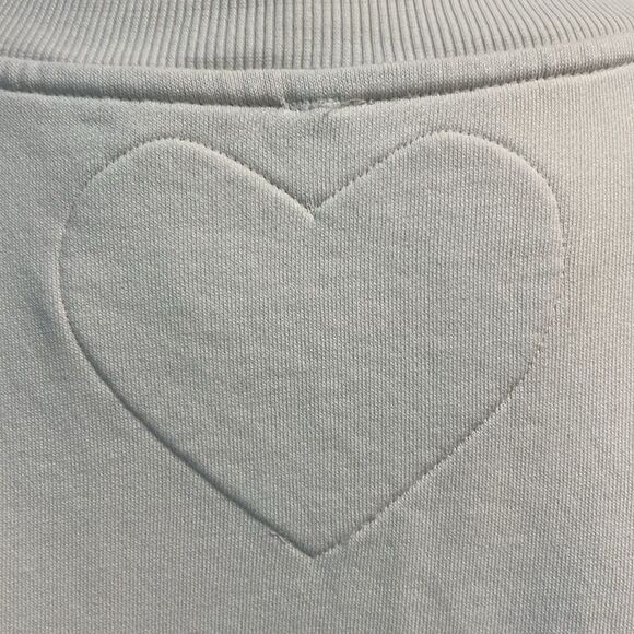 Free People Eleanor Pleated Trapeze Sweatshirt Ivory Dress XS - Picture 4 of 8